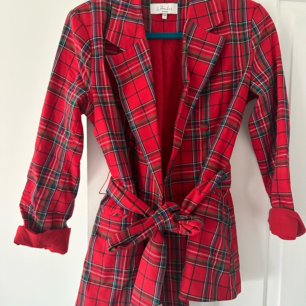 The Ruth Jacket in Red Plaid
L'Academie - Picture 4 of 4